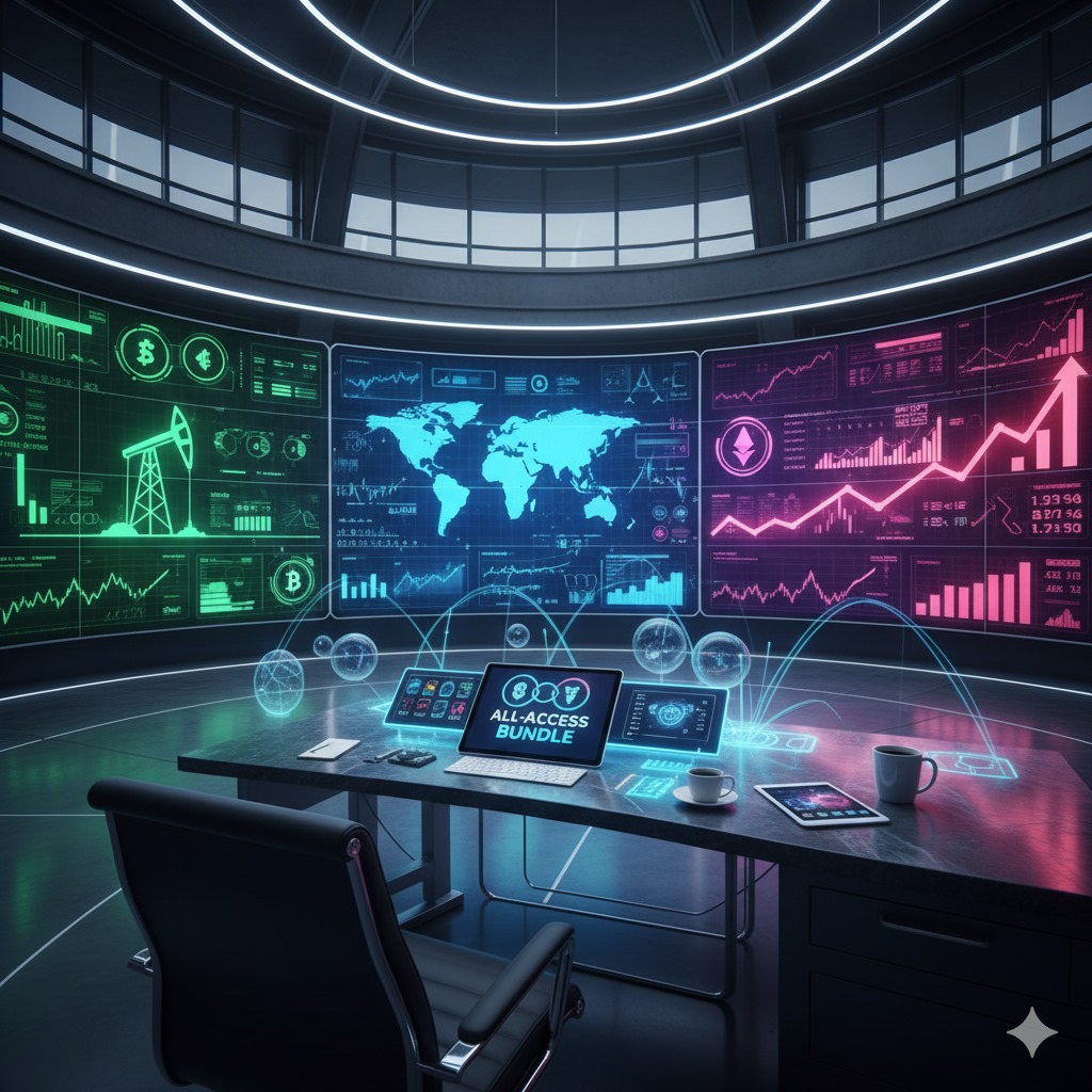 All-Access Market Streams Bundle (Forex, Stocks, Commodities)